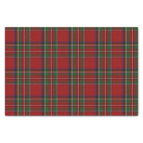 Royal Stewart Tartan Plaid Tissue Paper