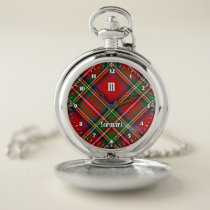 Royal Stewart Tartan Pocket Watch