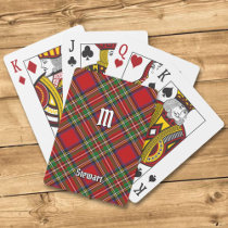 Royal Stewart Tartan Poker Cards