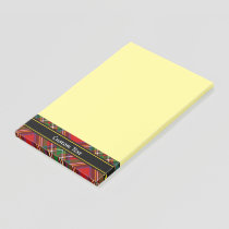 Royal Stewart Tartan Post-it Notes