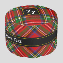 Royal Stewart Tartan Pouf