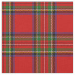 Royal Stewart Tartan Print Fabric