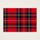 Royal Stewart tartan red black plaid (Front)