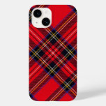 Royal Stewart Tartan Red Black Plaid Case-mate Iphone 14 Case at Zazzle