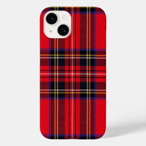 Royal Stewart tartan red black plaid Case_Mate iPhone 14 Case