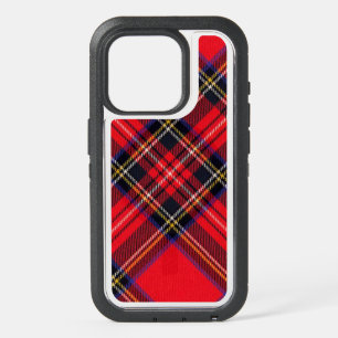 Royal Stewart tartan red black plaid iPhone 15 Pro Case