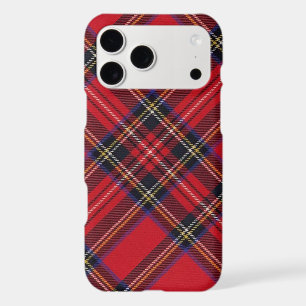 Royal Stewart tartan red black plaid iPhone 17 Pro Max Case