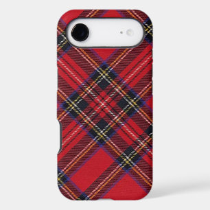 Royal Stewart tartan red black plaid iPhone 17 Air Case