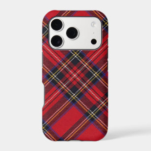 Royal Stewart tartan red black plaid iPhone 17 Pro Case