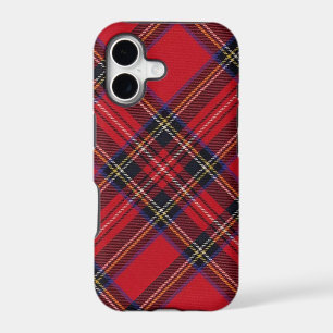 Royal Stewart tartan red black plaid iPhone 17 Case
