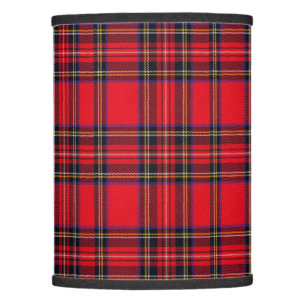 Royal Stewart tartan red black plaid Lamp Shade