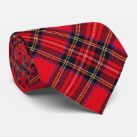 Royal Stewart tartan red black plaid