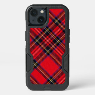Royal Stewart tartan red black plaid iPhone 13 Case