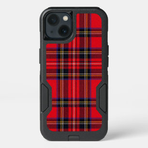 Royal Stewart tartan red black plaid iPhone 13 Case