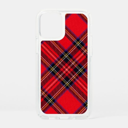 Royal Stewart tartan red black plaid Speck iPhone 12 Mini Case