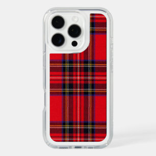 Royal Stewart tartan red black plaid iPhone 16 Pro Case