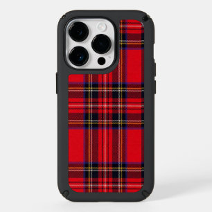 Royal Stewart tartan red black plaid Speck iPhone 14 Pro Case