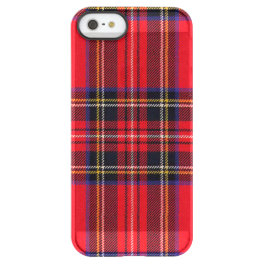 Royal Stewart tartan red black plaid Permafrost iPhone SE/5/5s Case