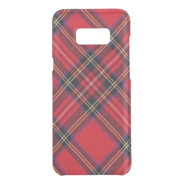 Royal Stewart tartan red black plaid Uncommon Samsung Galaxy Case (Back)