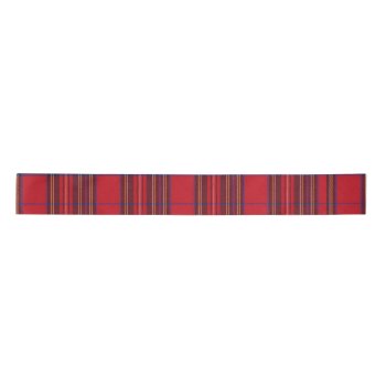 Royal Stewart Tartan Red Plaid Satin Ribbon by nadil2 at Zazzle