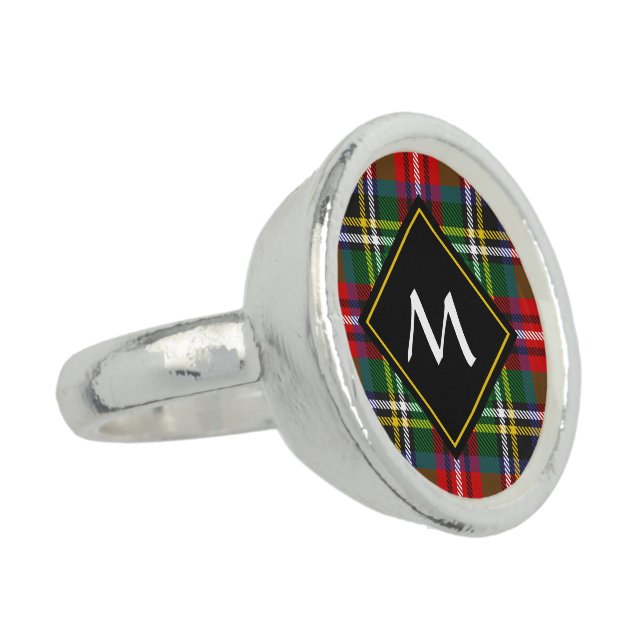 Royal Stewart Tartan Ring (Side)