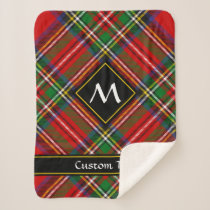 Royal Stewart Tartan Sherpa Blanket