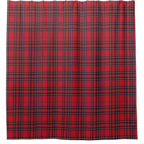 Royal Stewart Tartan Shower Curtain