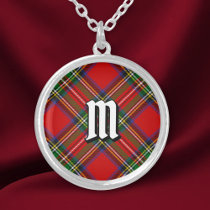 Royal Stewart Tartan Silver Plated Necklace