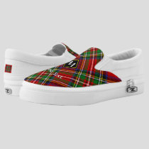 Royal Stewart Tartan Slip-On Sneakers