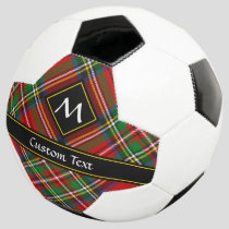 Royal Stewart Tartan Soccer Ball