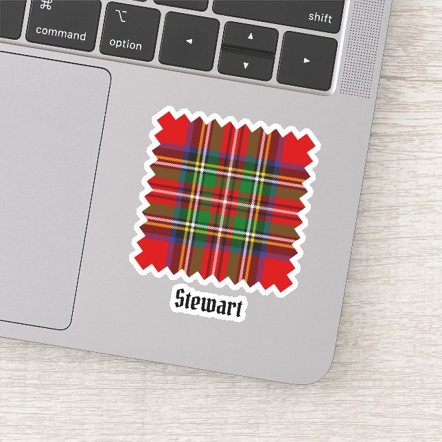 Royal Stewart Tartan Sticker (Detail)