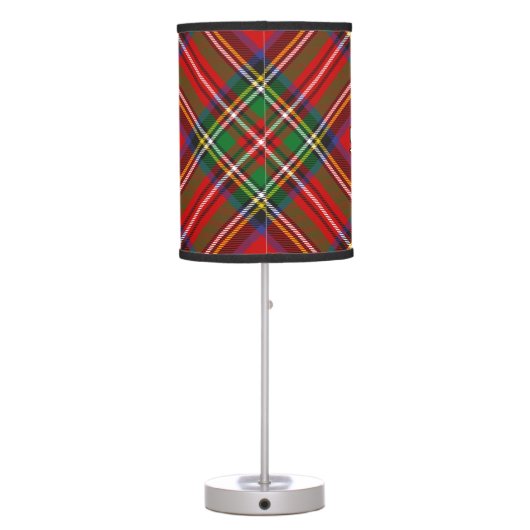 Royal Stewart Tartan Table Lamp (Back)