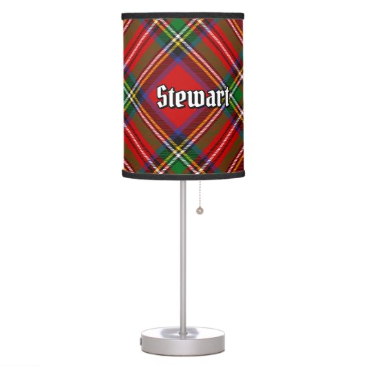 Royal Stewart Tartan Table Lamp (Left)