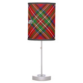 Royal Stewart Tartan Table Lamp (Front)