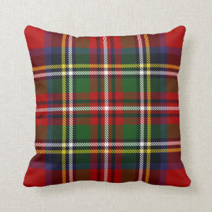Royal Stewart Tartan Throw Pillow