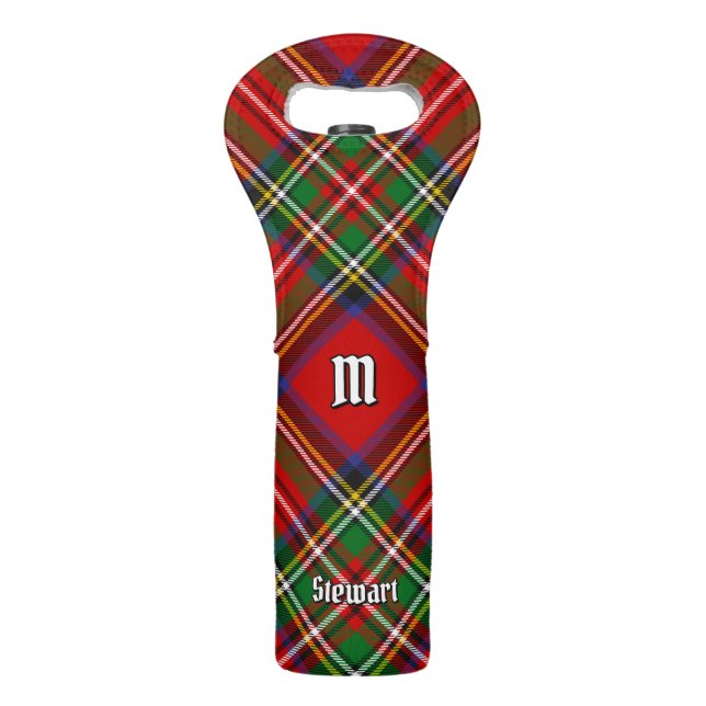 Royal Stewart Tartan Wine Bag (Front)