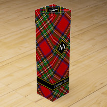 Royal Stewart Tartan Wine Box