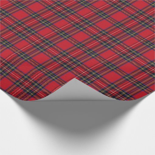 Royal Stewart Tartan Wrapping Paper Zazzle