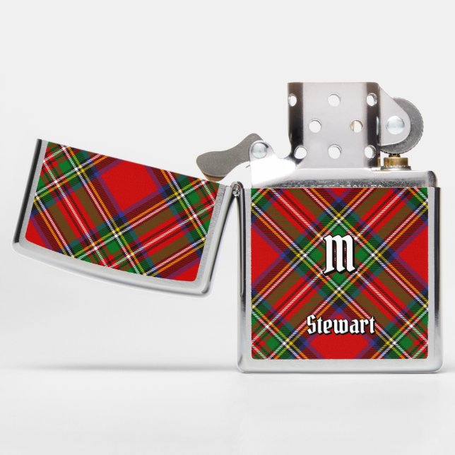 Royal Stewart Tartan Zippo Lighter (Opened)