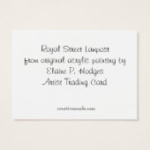 Royal Street Lamp Post (Back)