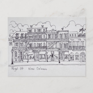 Royal Street | New Orleans, Louisiana Postcard