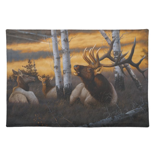 “Royal Summons” Elk Place Mat (Front)