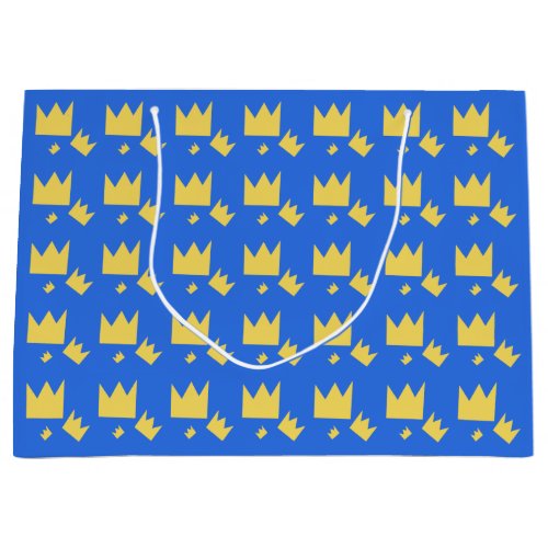 Royal Swedish Crowns Large Gift Bag