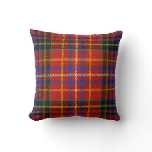 “ROYAL TARTAN” Throw Pillow  Digital Print