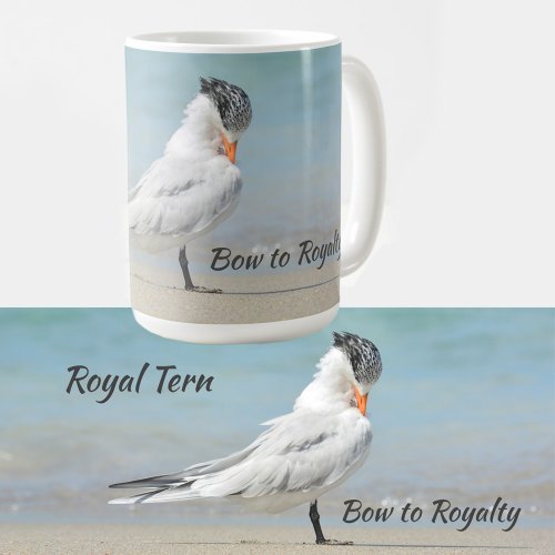 Royal Tern Seabird Bow to Royalty Coffee Mug