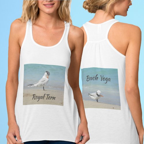 Royal Terns Beach Yoga Tank Top