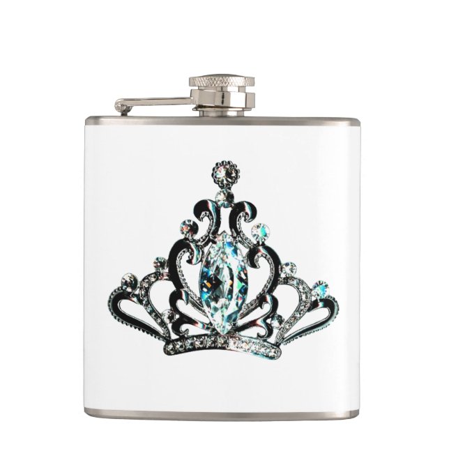 “Royal Tiara” Flask (Front)