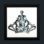 “Royal Tiara” Gift Box<br><div class="desc">Other fun designs and products with DIVItude created by Lady Denise at www.zazzle.com/LadyDenise</div>