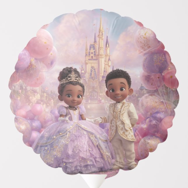 Royal Toddler Celebration Balloon (Front)