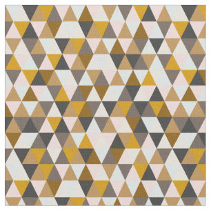Royal Triangles Geometric Fabric